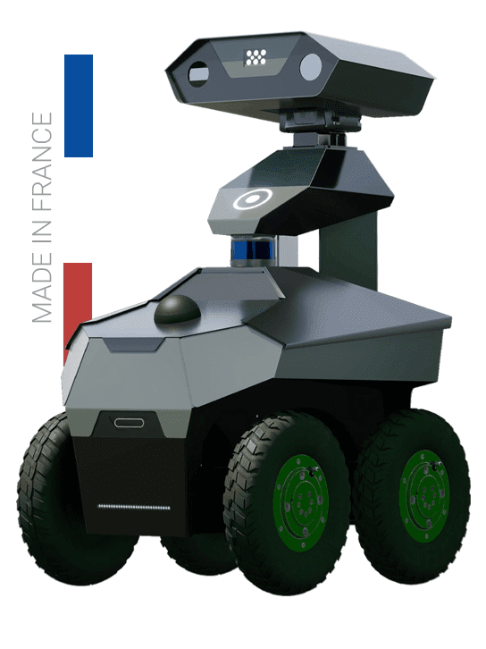 GR100 mobile robot by the French manufacturer Running Brains